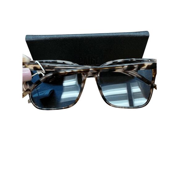 Paige NWT Morgan Sunglasses in Tortoise Pink w/Case - Picture 8 of 11